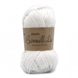 Bomull-Lin 01 белый